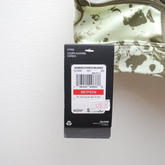 Under Armour Women's Continuum Mid Sports Bra XS - Picture 5 of 5